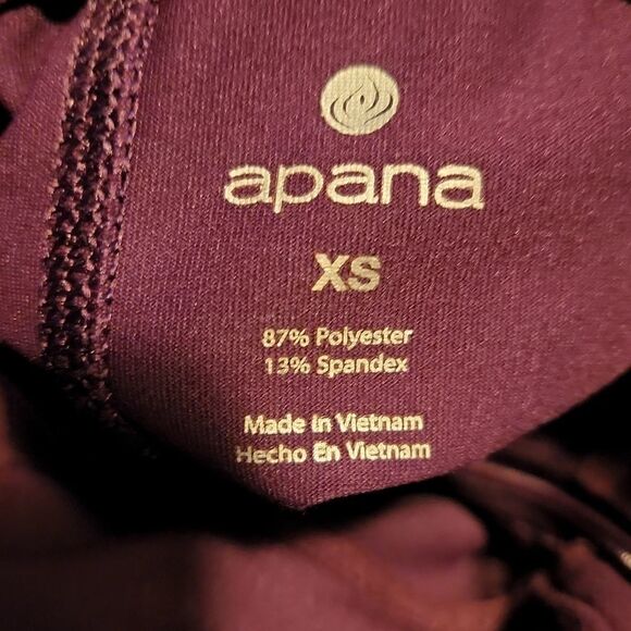 APANA Plum Zip Up Athletic Jacket - Picture 4 of 7